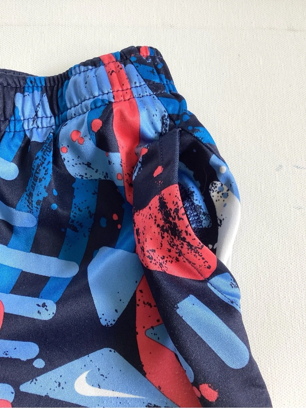 Nike Abstract Print Athletic Shorts